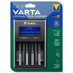 Ładowarka do akumulatorków VARTA LCD Dual Tech Charger AA / AAA