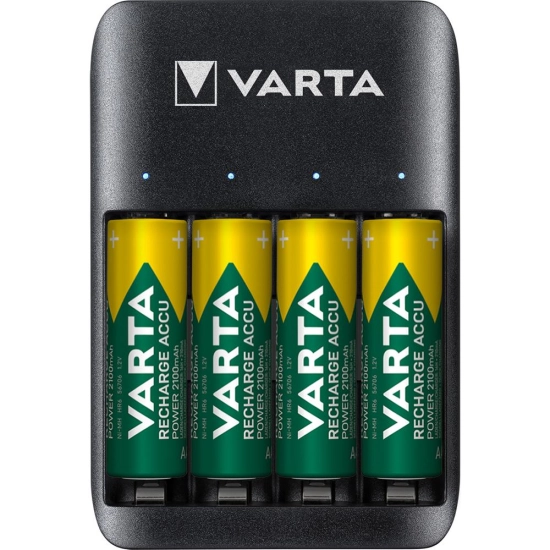 Ładowarka do akumulatorków USB Quattro Charger AA / AAA + 4x 2100mAh AA VARTA-4945
