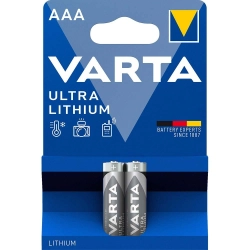 Baterie litowe VARTA Lithium AAA 2szt blister