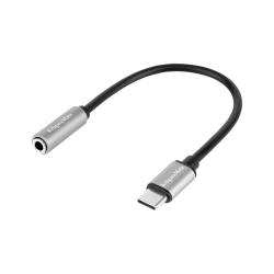 Kabel wtyk USB typu C - gniazdo jack 3.5 stero adapter słuchawek z USB C