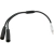 Redukcja antenowa sumator 1x wtyk DIN - 2x gniazdo DIN
