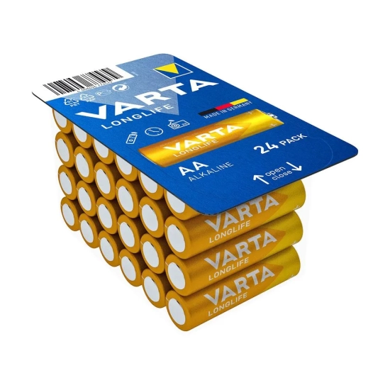 Baterie alkaliczne VARTA LongLife AA LR6 duży paluszek BIG BOX 24szt.
