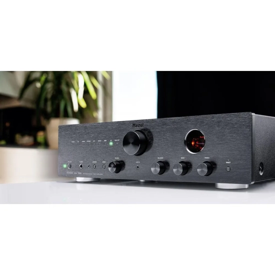 Magnat MA 700 - Wzmacniacz stereo hybrydowy Czarny-5286