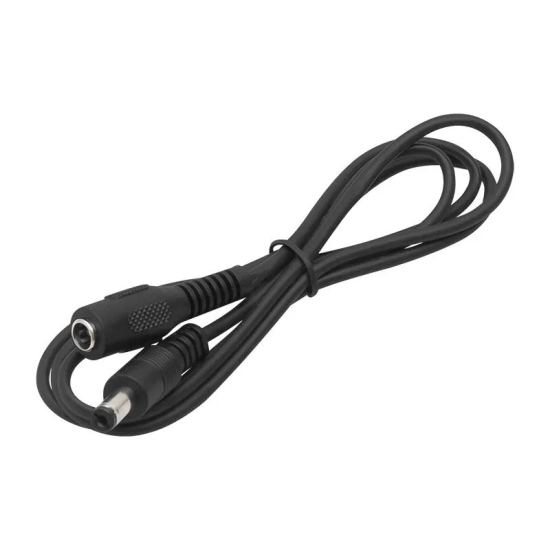 Przedłużacz wtyk zasilający DC 2,1mm x 5,5mm - gniazdo DC 2,1mm x 5,5mm