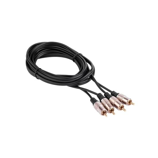 Kabel wtyk 2RCA - 2RCA wtyk 5m Voice Kraft