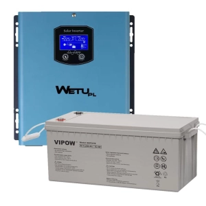 Zasilacz awaryjny WETU S-1012 1000W + akumulator 200Ah zestaw zasilania awaryjnego UPS