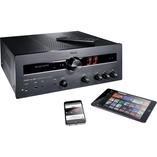 Magnat MA 900 Wzmacniacz hybrydowy DAC Bluetooth Lampowy czarny-5792