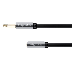 Kabel wtyk jack 3.5mm stereo  - gniazdo jack 3.5mm stereo 1.8m prosty