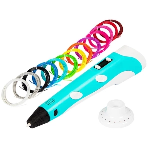 Długopis 3D + 13 kolorowych wkładów 5m Drukarka 3D dla dzieci od 6 roku życia do kreatywnych zabaw plastycznych od 6lat