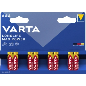 Baterie VARTA LongLife MAX Power AAA 8 szt.