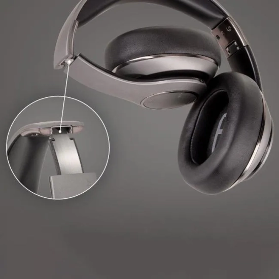 Słuchawki bezprzewodowe nauszne składane Street 3 Bluetooth grafitowe-7092