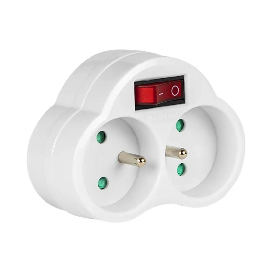 Rozgałęźnik złodziejka z wyłącznikiem do 3500W 16A/230V