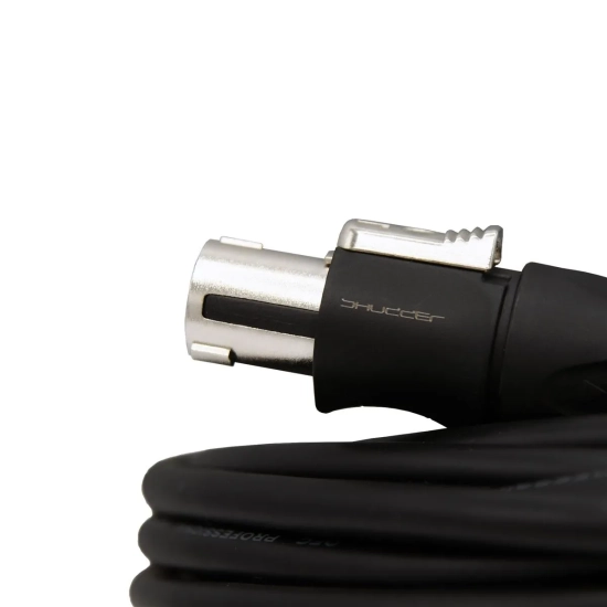 Kabel Speakon - Speakon 30m OFC przewód + bawełna Colour metalowy trzpień Shudder-7298