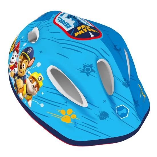 Kask rowerowy Psi Patrol chłopięcy niebieski Chase Marshall Rubble Paw Patrol 52 - 56 cm M-8028
