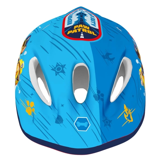 Kask rowerowy Psi Patrol chłopięcy niebieski Chase Marshall Rubble Paw Patrol 52 - 56 cm M-8029