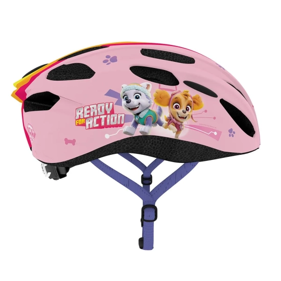 Kask rowerowy in-mold Psi Patrol dziewczęcy różowy Skye Everest Liberty Paw Patrol 52 - 56 cm M-8068
