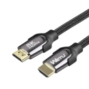 Kabel Przewód HDMI 2.1 WETU Premium 8K 60Hz 4K 120Hz Ultra 
High Speed 48Gb 1.5m HQ-8104