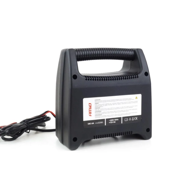 Prostownik samochodowy 12V 6A max uniwersalny-8301