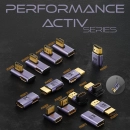 Przejściówka adaptor złącze łączik HDMI 2.1 wtyk - wtyk płaski prosty 8K 60Hz 4K 120Hz-8713