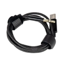 Kabel wtyk jack 3.5mm - wtyk USB-C 1m przewód audio AUX jack 3.5mm do USB-C-8999